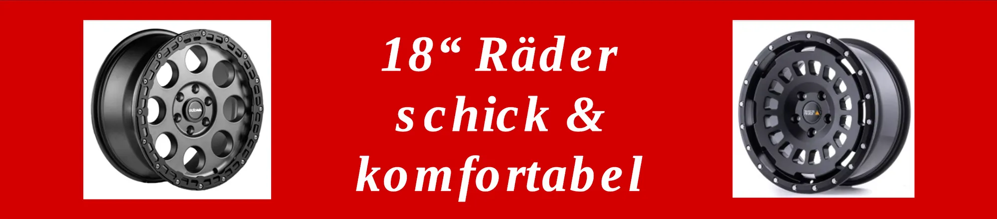 18-Zoll-Räder für Reisemobile
