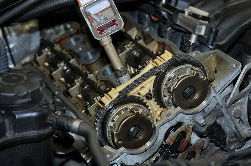 Reparatur eines Motors