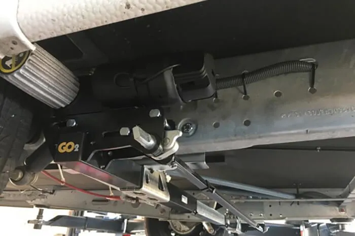 Einbau der Rangierhilfe